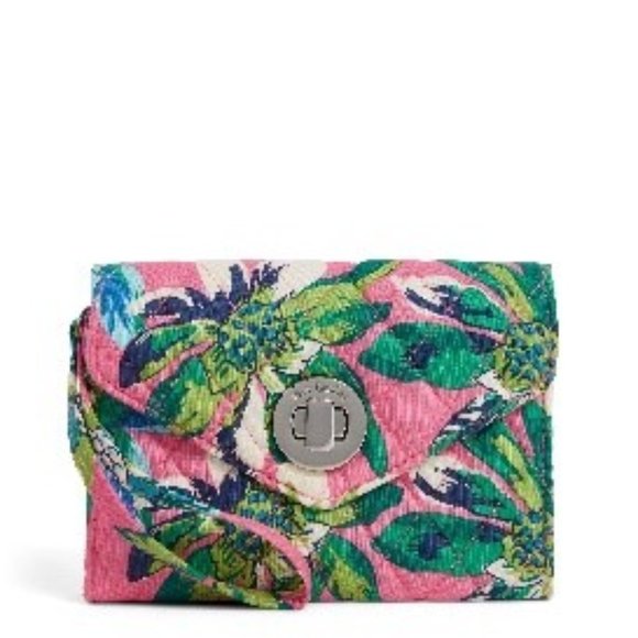 Vera Bradley Smartphone Wristlet Tropical Paradise - Picture 1 of 5